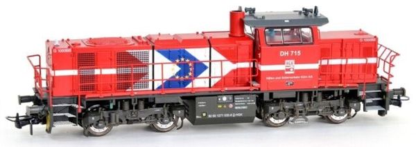 Kato HobbyTrain Lemke 90247 - German Diesel locomotive G1000 of the HGK (Sound)